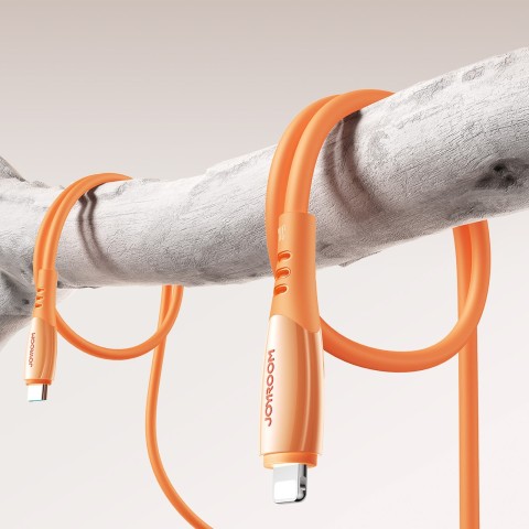 
USB-C laidas – „iPhone Lightning Vibrant“ serijos 30 W 1,2 m – oranžinis
