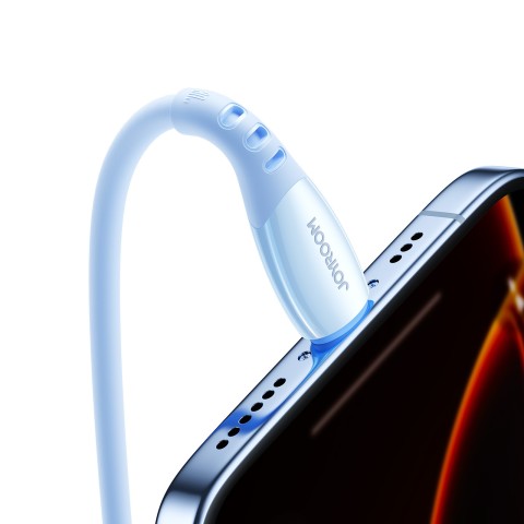 
USB-C laidas – „iPhone Lightning Vibrant“ serijos 30 W 1,2 m – mėlynas
