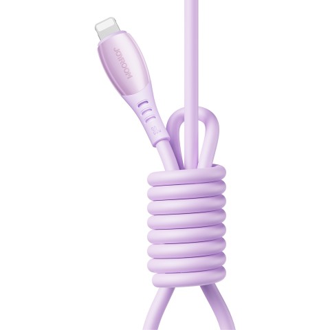 
USB-C laidas – „iPhone Lightning Vibrant“ serijos 30 W 1,2 m – violetinis
