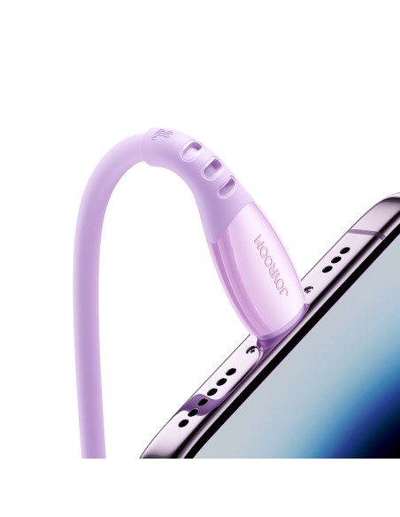 
USB-C laidas – „iPhone Lightning Vibrant“ serijos 30 W 1,2 m – violetinis
