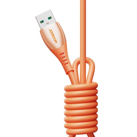 
USB-A laidas – „iPhone Lightning Vibrant“ serijos 3A 1,2 m – oranžinis
