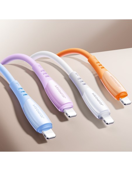 
USB-A laidas – „iPhone Lightning Vibrant“ serijos 3A 1,2 m – oranžinis
