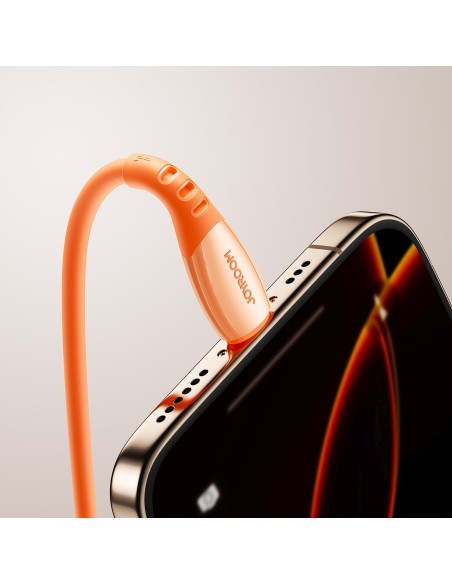 
USB-A laidas – „iPhone Lightning Vibrant“ serijos 3A 1,2 m – oranžinis
