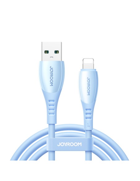 
USB-A laidas – iPhone Lightning Vibrant Series 3A 1.2m – Mėlynas
