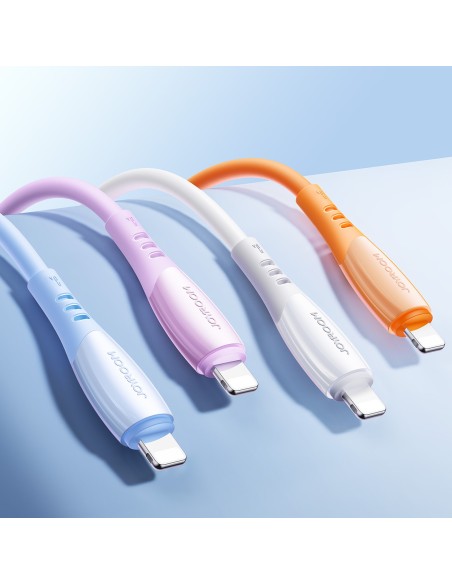 
USB-A laidas – iPhone Lightning Vibrant Series 3A 1.2m – Mėlynas
