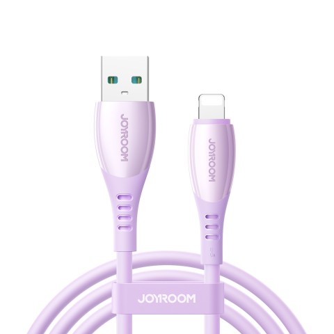 
USB-A laidas – „iPhone Lightning Vibrant Series 3A“ 1,2 m – violetinis
