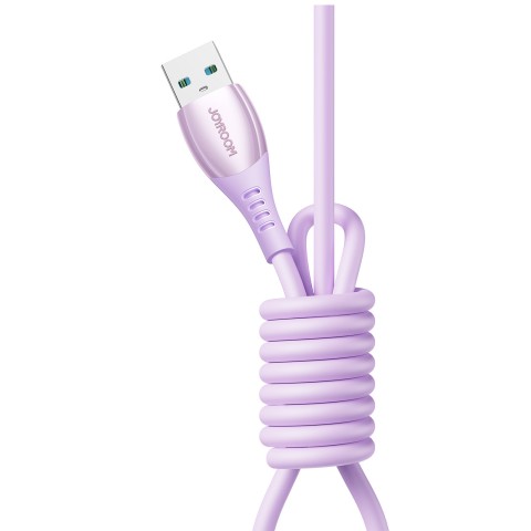 
USB-A laidas – „iPhone Lightning Vibrant Series 3A“ 1,2 m – violetinis
