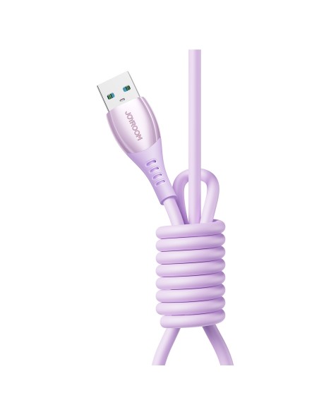 
USB-A laidas – „iPhone Lightning Vibrant Series 3A“ 1,2 m – violetinis
