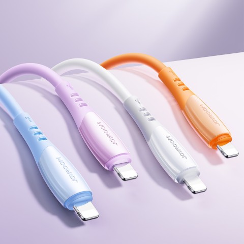 
USB-A laidas – „iPhone Lightning Vibrant Series 3A“ 1,2 m – violetinis
