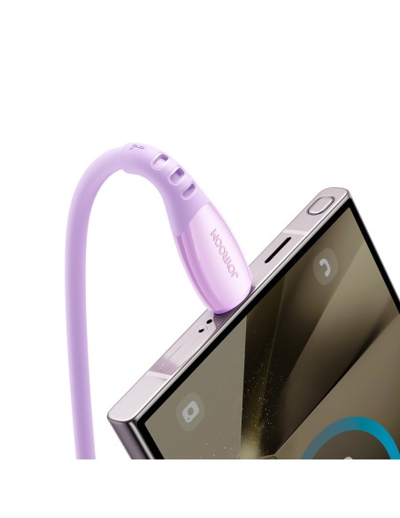 
„Vibrant Series 3A USB-A - USB-C“ laidas, 1,2 m, violetinis
