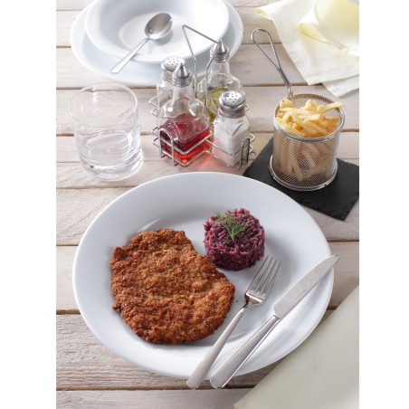 Lėkštė OPTIMA balto porceliano sk. 270 mm rinkinys iš 12 - Hendi 770887