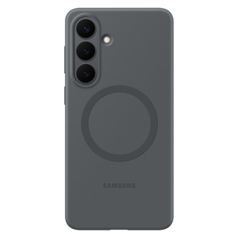 
„Samsung Galaxy S26“ silikoninis dėklas „MagSafe“ su magnetu – juodas
