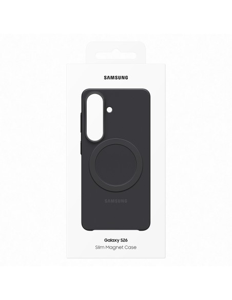 
„Samsung Galaxy S26“ plonas „MagSafe“ magnetinis dėklas – juodas
