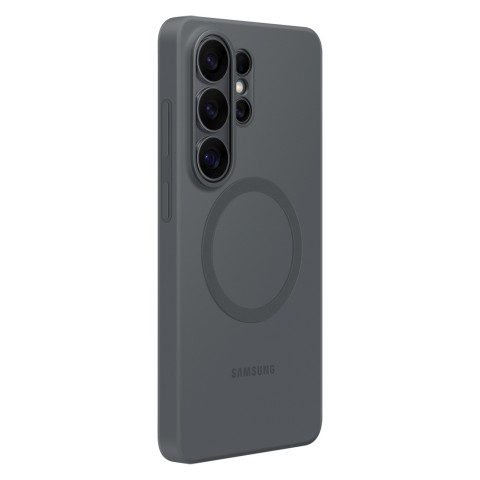 
„Samsung Galaxy S26 Ultra“ silikoninis dėklas „MagSafe“ su magnetu – juodas
