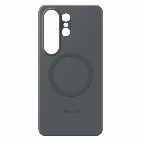 
„Samsung Galaxy S26 Ultra“ silikoninis dėklas „MagSafe“ su magnetu – juodas
