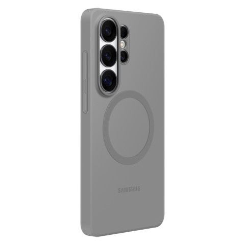 
„Samsung Galaxy S26 Ultra“ silikoninis dėklas „MagSafe“ su magnetu – pilkas
