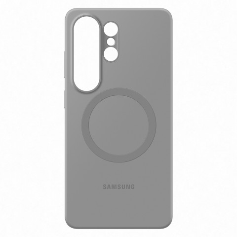 
„Samsung Galaxy S26 Ultra“ silikoninis dėklas „MagSafe“ su magnetu – pilkas
