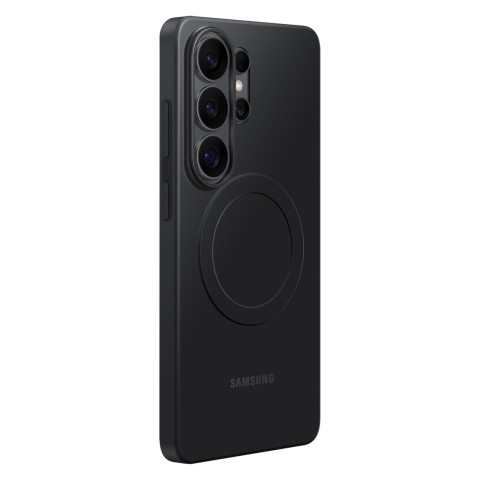 
„Samsung Galaxy S26 Ultra“ plonas „Samsung“ dėklas su magnetu „MagSafe“ – juodas
