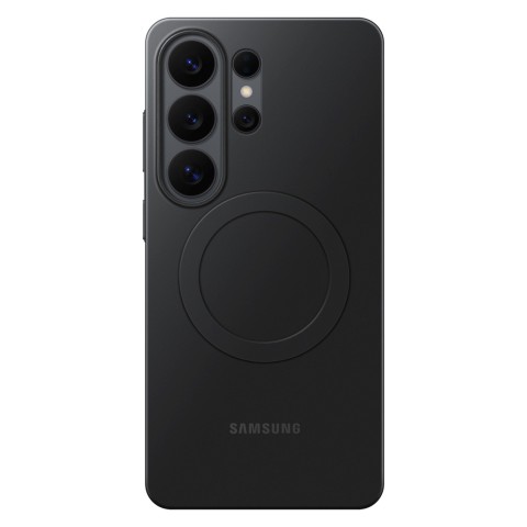 
„Samsung Galaxy S26 Ultra“ plonas „Samsung“ dėklas su magnetu „MagSafe“ – juodas
