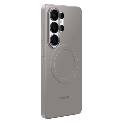 
„Samsung Galaxy S26 Ultra“ plonas „Samsung“ dėklas su magnetu „MagSafe“ – pilkas
