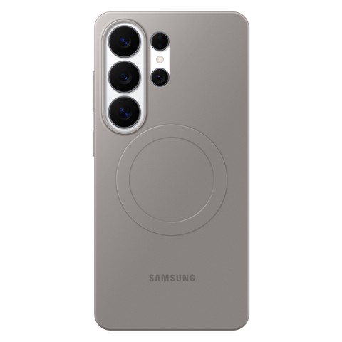 
„Samsung Galaxy S26 Ultra“ plonas „Samsung“ dėklas su magnetu „MagSafe“ – pilkas
