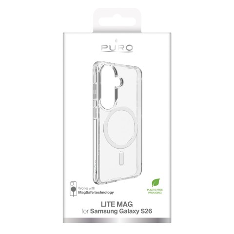 
Samsung Galaxy S26 LITE MAG MagSafe dėklas - skaidrus
