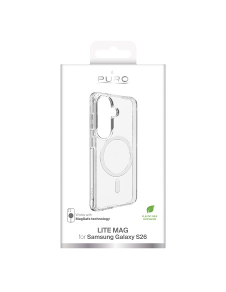
Samsung Galaxy S26 LITE MAG MagSafe dėklas - skaidrus
