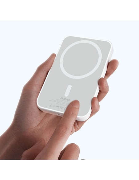 
Nešiojamoji baterija K26 10000mAh 20W USB-A USB-C MagSafe – balta
