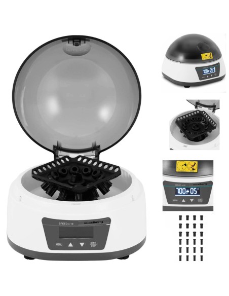 Laboratorinė centrifuga 12 mėgintuvėlių rotorius 2in1 7000 aps./min 25 W Laboratorinė centrifuga 12 mėgintuvėlių rotorius 2in1 7000 aps./min 25 W