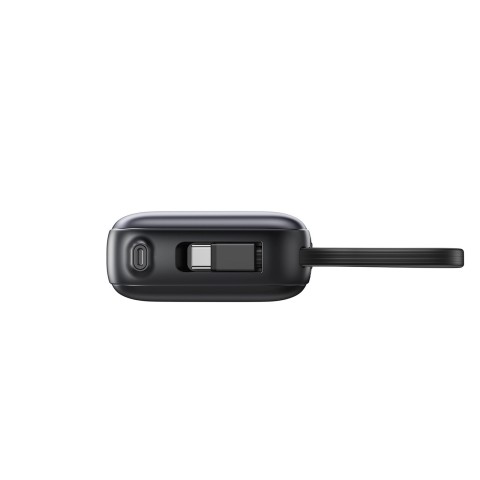 
20000mAh 22,5W USB-C nešiojama baterija su dvigubu laidu – juoda
