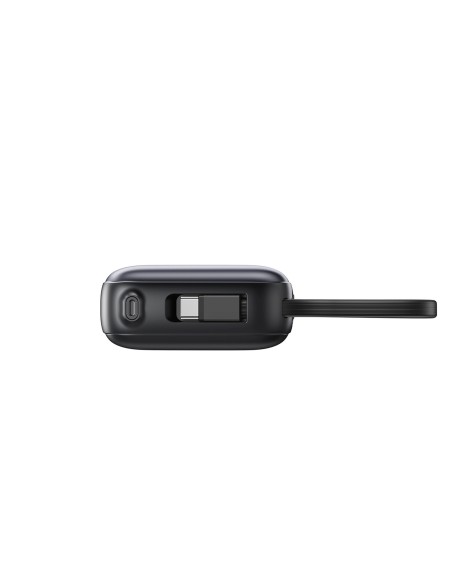 
20000mAh 22,5W USB-C nešiojama baterija su dvigubu laidu – juoda
