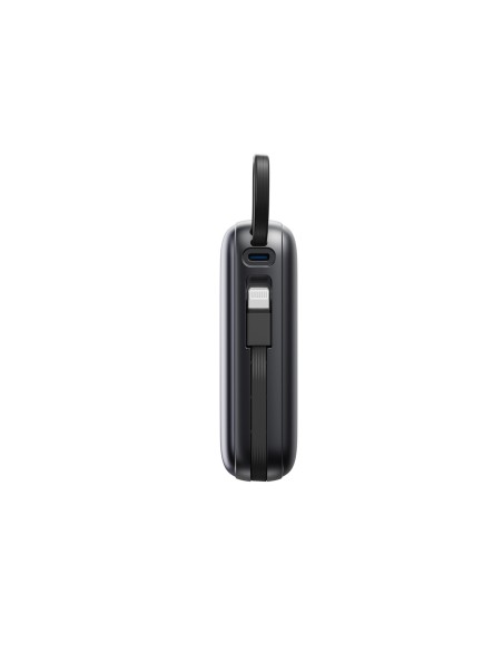 
20000mAh 22,5W USB-C nešiojama baterija su dvigubu laidu – juoda
