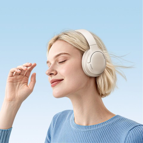 
„Bass BH1 Lite“ belaidės „Bluetooth“ ausinės – baltos
