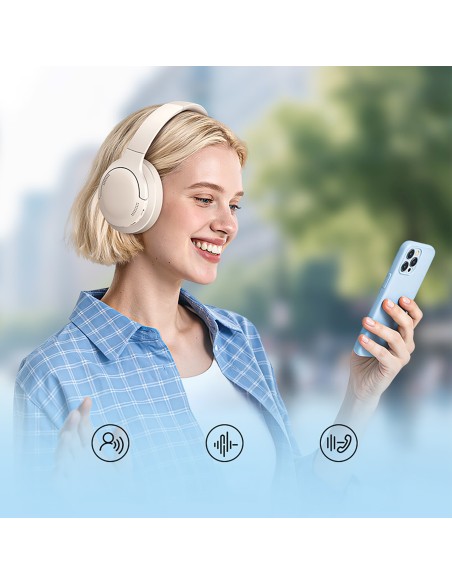 
„Bass BH1 Lite“ belaidės „Bluetooth“ ausinės – baltos
