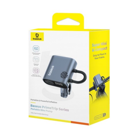 
Elektrinis dviračio siurblys su ekranu 1500mAh 150 psi 45W - juodas
