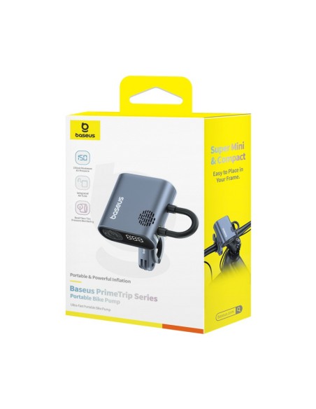 
Elektrinis dviračio siurblys su ekranu 1500mAh 150 psi 45W - juodas
