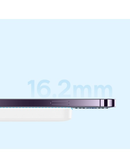 
„Airpow“ 6000mAh 20W magnetinė išorinė baterija su „Baseus Simple USB-C“ laidu - USB-C 30 cm - balta

