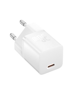
USB-C GaN5 30W sieninis įkroviklis su 100W 1m USB-C laidu – baltas
