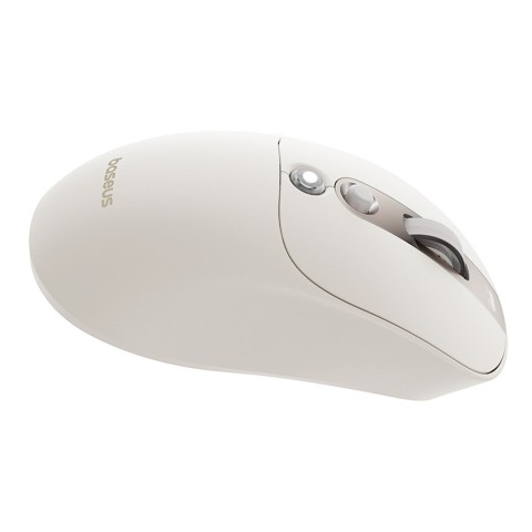 
Belaidė pelė su įkraunamo akumuliatoriaus indikatoriumi, 4000DPI, 800mAh, 2.4GHz, BT – balta
