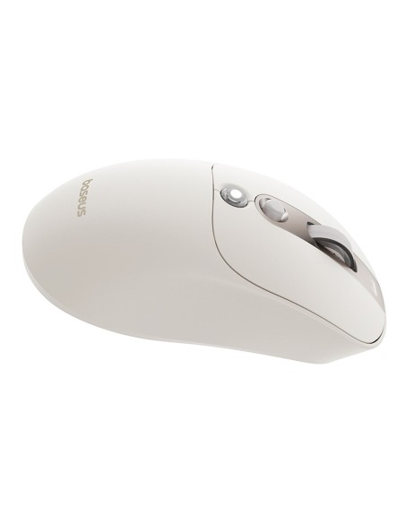 
Belaidė pelė su įkraunamo akumuliatoriaus indikatoriumi, 4000DPI, 800mAh, 2.4GHz, BT – balta
