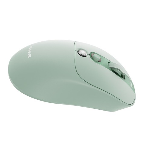 
Belaidė pelė su įkraunamo akumuliatoriaus indikatoriumi, 4000DPI, 800mAh, 2.4GHz, BT – žalia
