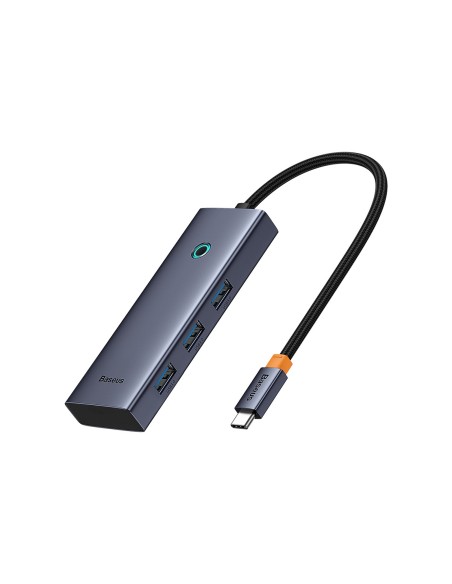 
ŠAKOTĖLIS 5 viename skirstytuvas USB-C į HDMI USB-A USB-C PD 4K - pilkas
