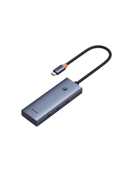 
ŠAKOTĖLIS 5 viename skirstytuvas USB-C į HDMI USB-A USB-C PD 4K - pilkas
