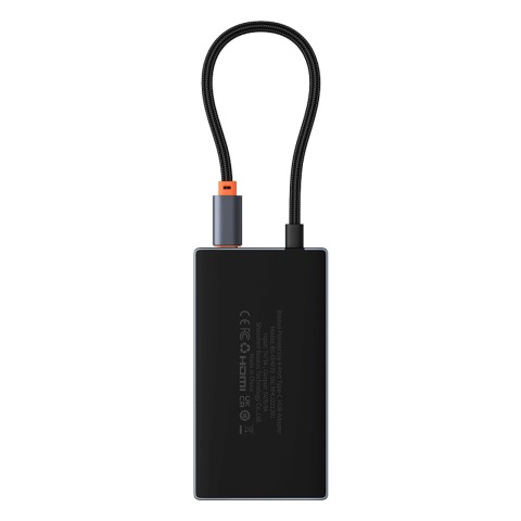 
USB-C į 4x USB-A šakotuvo skirstytuvas – pilkas
