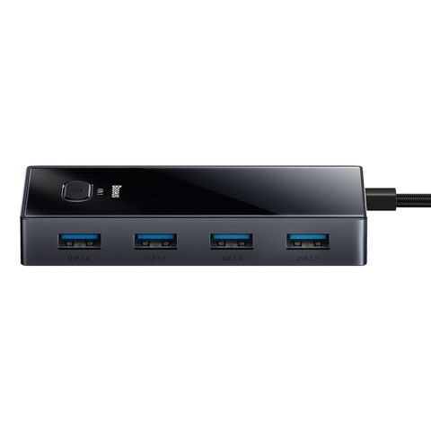 
USB-C į 4x USB-A šakotuvo skirstytuvas – pilkas
