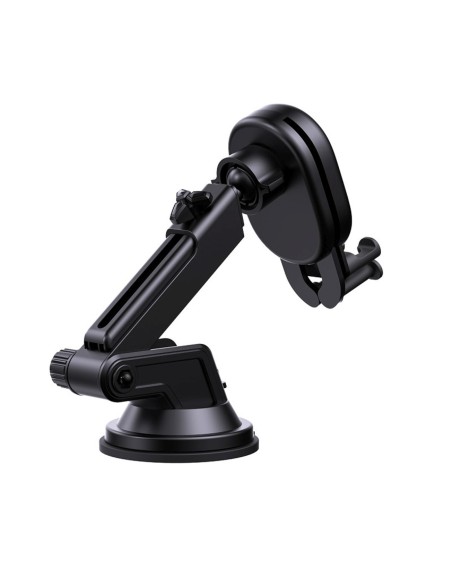 
„Gravity“ automobilio laikiklis su indukciniu išmaniojo telefono įkrovikliu ir siurbtuku, 15 W – juodas
