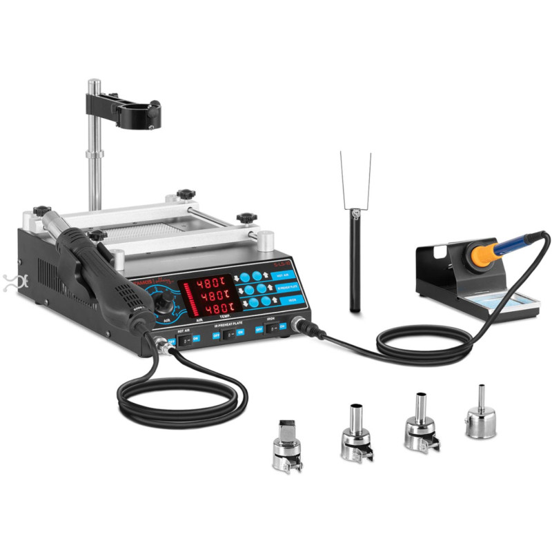 Karšto oro pašildytuvas Stamos Soldering S-LS-10 Basic litavimo stotis