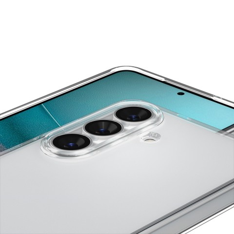 
„Samsung Galaxy S26“ skystųjų kristalų dėklas – skaidrus
