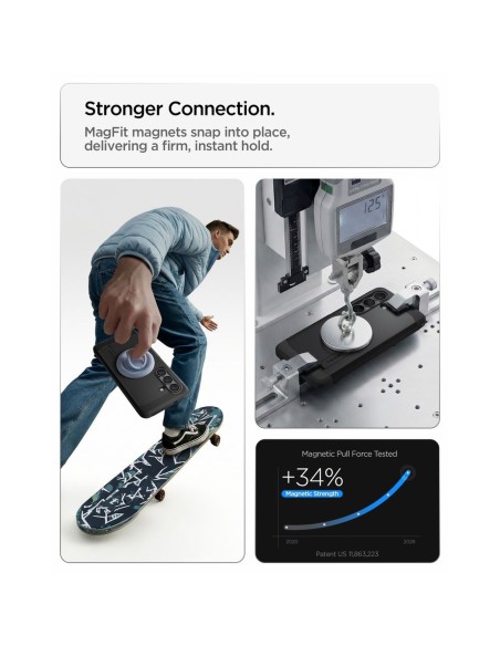 
„Samsung Galaxy S26 Tough Armor MagSafe“ dėklas – juodas
