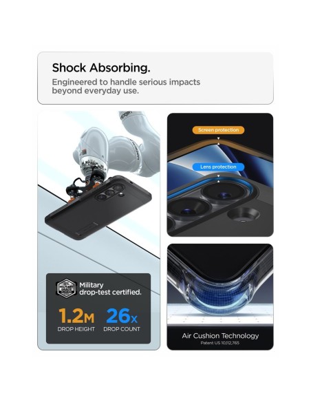 
„Samsung Galaxy S26 Tough Armor MagSafe“ dėklas – juodas
